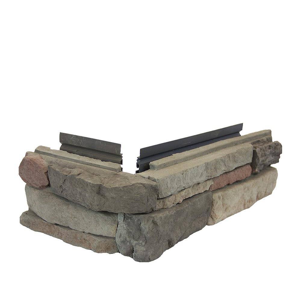 P-Series 5 in. x 12 in. To 19 in. Clover Dale Ledge Stone Concrete Stone Veneer Corners (1.6 lin. ft./bx) price history on PriceWatchPro