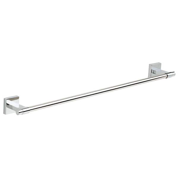 Franklin Brass Maxted 24 in. Wall Mount Towel Bar Bath Hardware Accessory in Polished Chrome