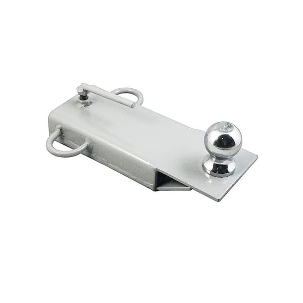 Field Tuff 4 in. Ball Mount Hitch Adapter for Forklift and Tractor Forks