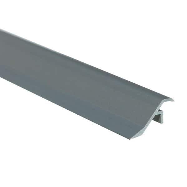 EMAC Novonivel 3 Matt Silver 5/16 in. - 1/2 in. x 98-1/2 in. Aluminum Tile Edging Trim