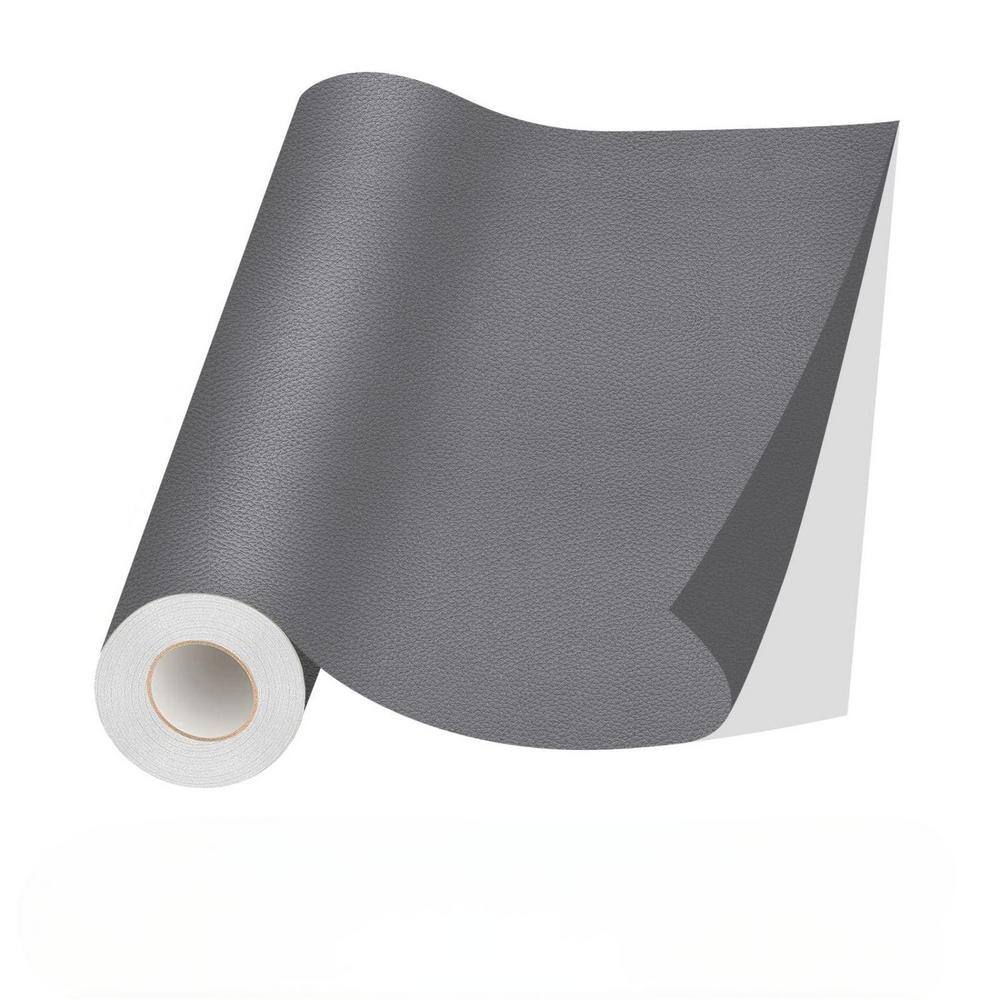 17 in. x 79 in. Gray Self Adhesive Leather Repair Patch for Couches, Furniture, Car Seats, Cabinets and Wall price history on PriceWatchPro