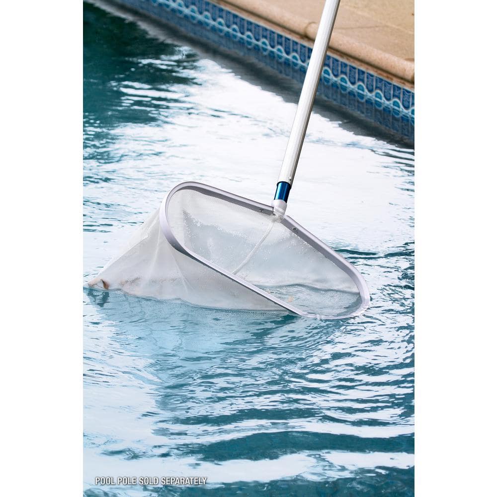 HDX Deluxe Swimming Pool Leaf Vacuum Head with Suction Jets and Leaf Bag  68205 - The Home Depot