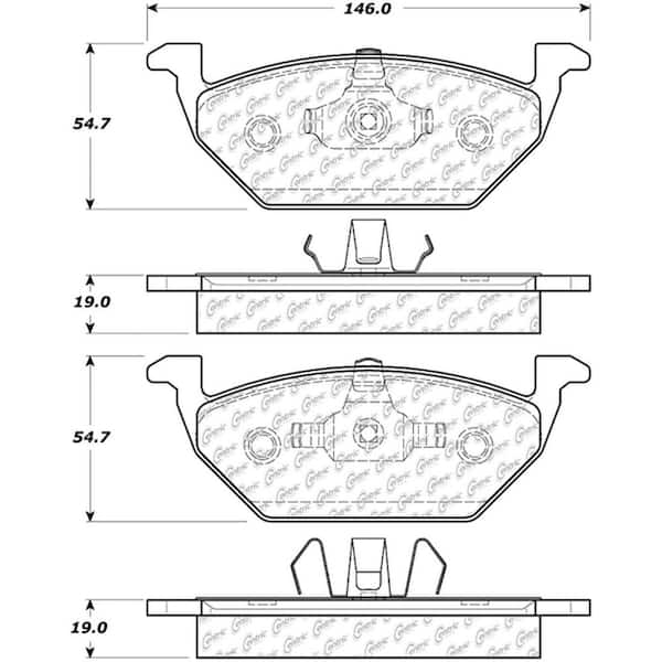 Centric Parts Disc Brake Pad Set