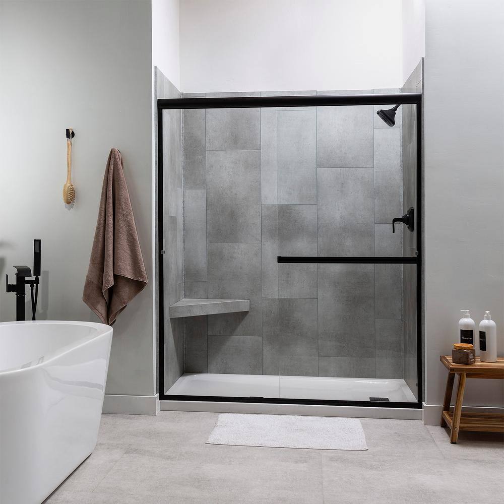 Palisade Vinyl Waterproof Corner Shower Bench