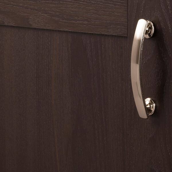 HICKORY HARDWARE American Diner 3-3/4 in. Center-to-Center Satin-Nickel  Pull P2141-SN - The Home Depot