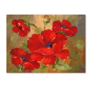 26 in. x 32 in. Poppies Canvas Art