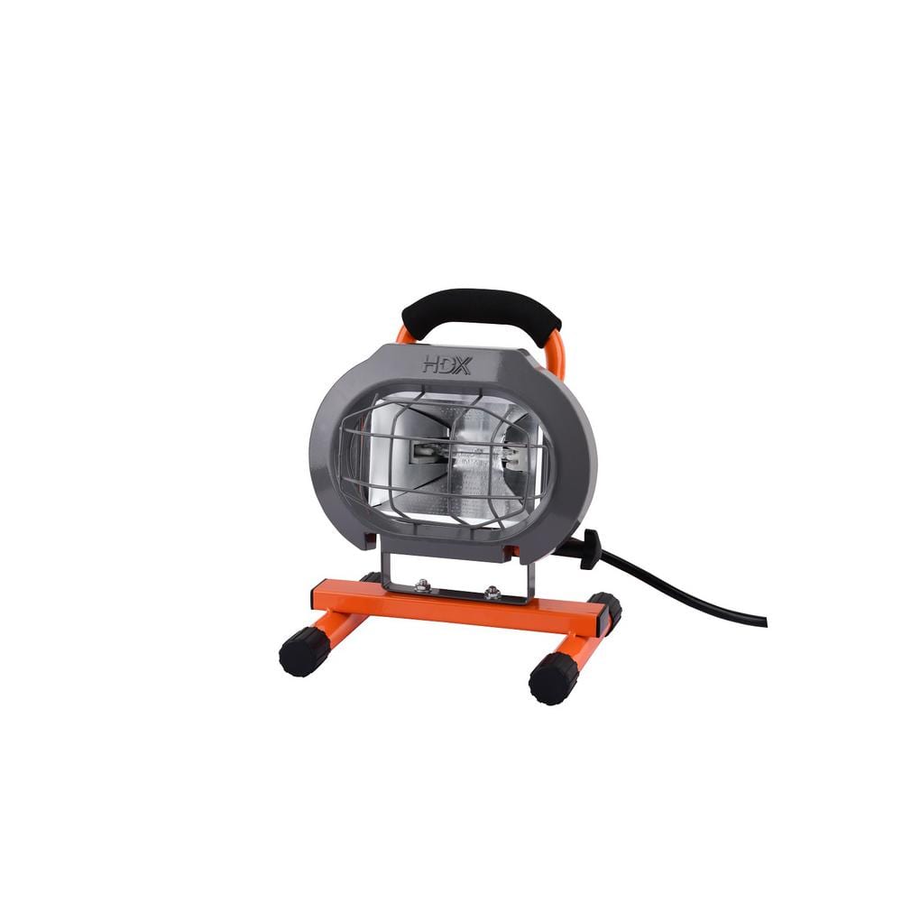 HDX 250-Watt Portable Halogen Work Light LG351-250W - The Home Depot