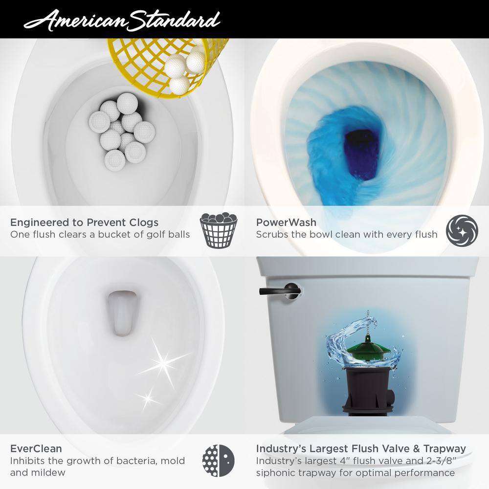Linen Elongated Two-Piece High Efficiency Toilet