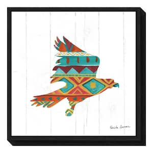 "Southwestern Vibes III Eagle" by Farida Zaman Framed Canvas Wall Art