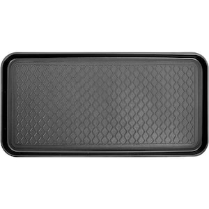 15 in. x 30 in. 100% Recycled Polypropylene Indoor/Outdoor Boot Tray Mat (3-Pack)
