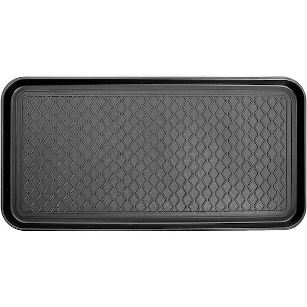 CONTEXT 15 in. x 30 in. 100% Recycled Polypropylene Indoor/Outdoor Boot Tray Mat (3-Pack)