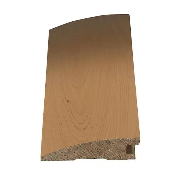 ASPEN FLOORING Teaberry 1/2 in. Thick x 2 in. Width x 78 in. Length Flush Reducer European White Oak Hardwood Trim