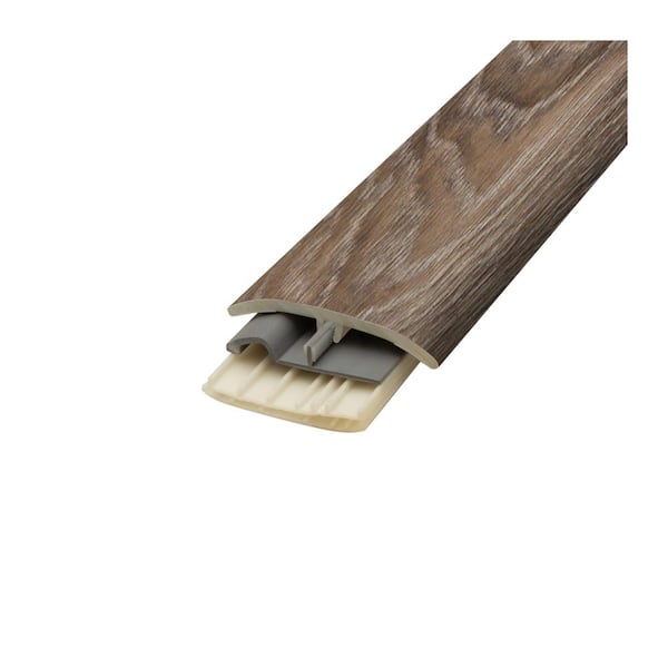 PERFORMANCE ACCESSORIES Studio Loft Oak 0.31 in. T x 2 in. W x 78.7 in. L Vinyl 4-in-1 Molding