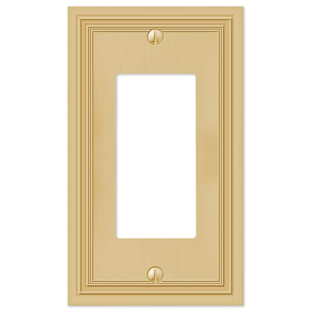Brass 1-Gang Decorator/Rocker Wall Plate (1-Pack) price history on PriceWatchPro