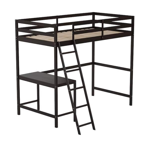 Espresso Twin Loft Bed