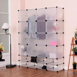 White Steel Portable Closet  Rack 58 in. W x 72 in. H