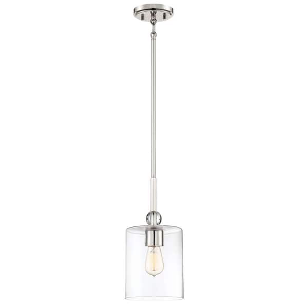 Studio 5 1-Light Polished Nickel Pendant