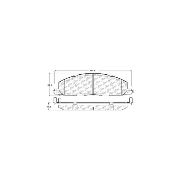 Centric Parts Disc Brake Pad Set