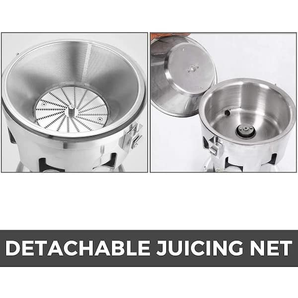 SKYSHALO Commercial Juice Extractor Heavy Duty Juicer Aluminum