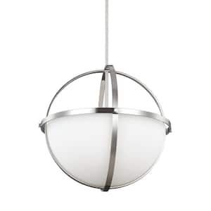 Alturas 3-Light Brushed Nickel Hanging Pendant