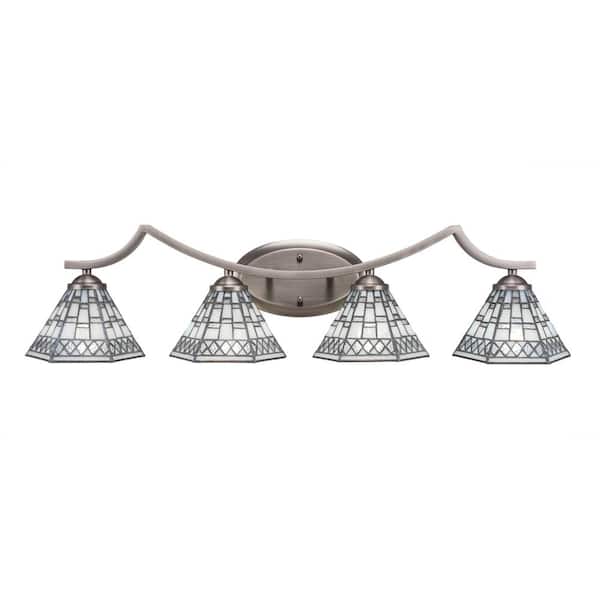 Unbranded Cleveland 8.5 in. 1-Light Graphite Vanity Light