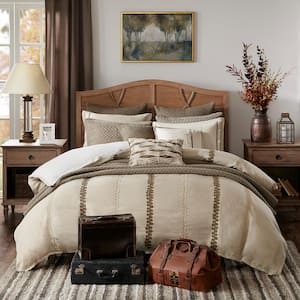 Chateau Linen Polyester Queen Comforter Set