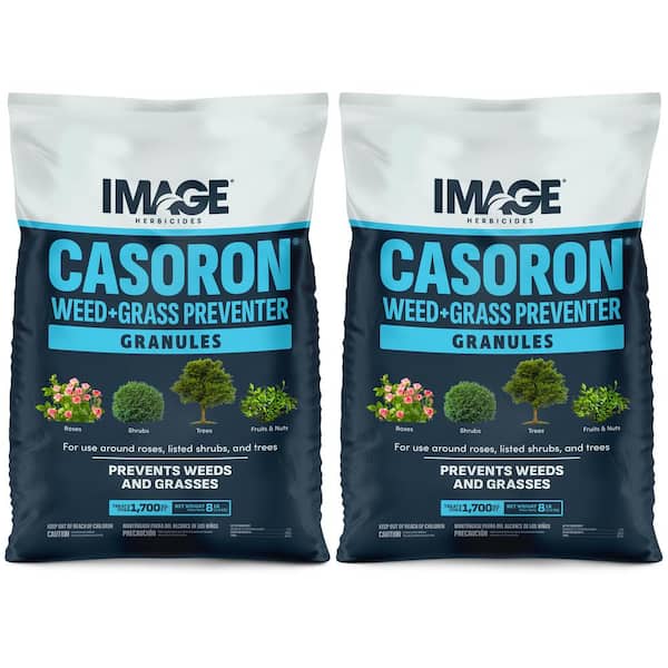 IMAGE 8 lb. 1,700 sq. ft. Outdoor Garden and Landscape Casoron Vegetation Killer Granules (2-Pack)
