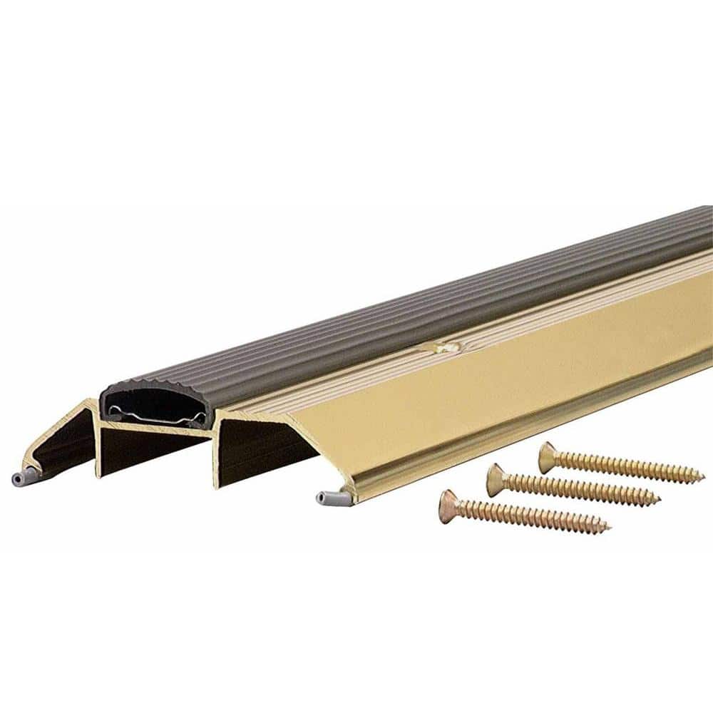Deluxe High 3-3/4 in. x 46-1/2 in. Aluminum Threshold with Vinyl Seal price history on PriceWatchPro