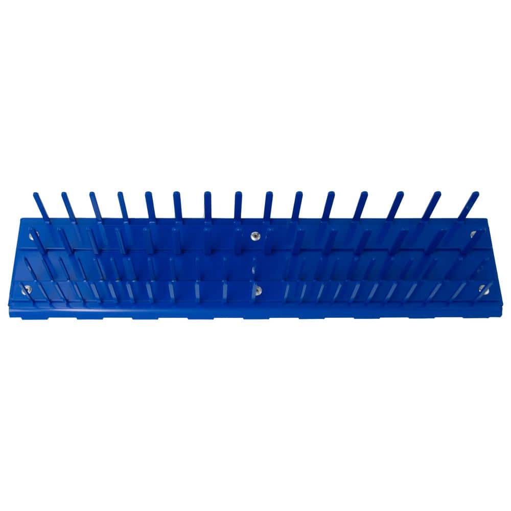 18 in. W Steel 76 Pin Removable Socket Holder Accessory, Blue price history on PriceWatchPro