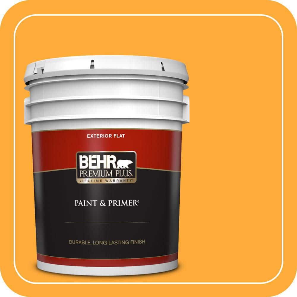 5 gal. #S-G-310 Peach Butter Flat Exterior Paint & Primer price history on PriceWatchPro