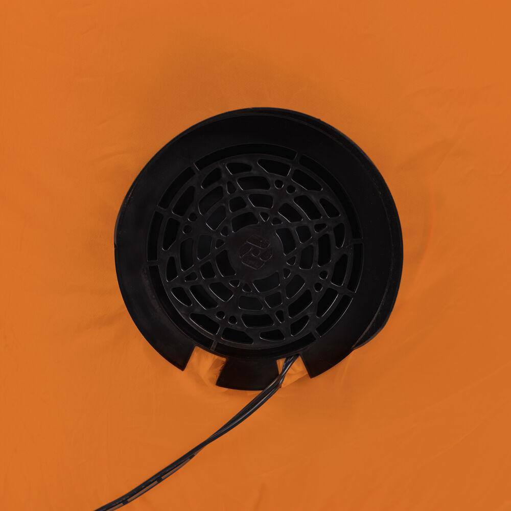 5-Foot Inflatable Halloween Boo Sign with Black Cat and Jack-O-Lantern