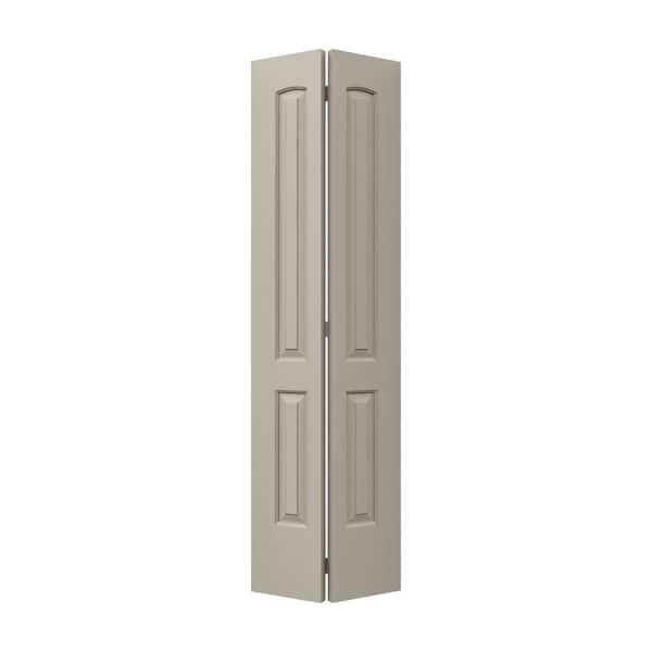 JELD-WEN 30 in. x 80 in. Continental Desert Sand Painted Smooth Molded Composite Closet Bi-fold Door