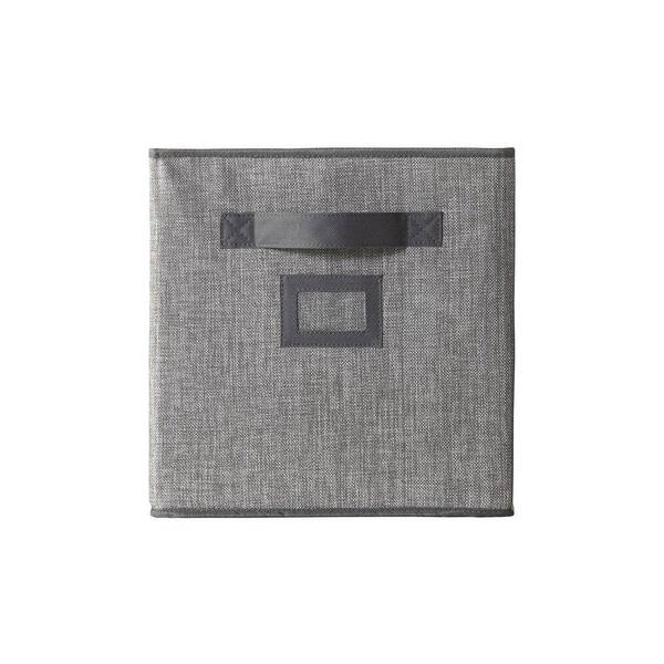 Home Decorators Collection 11 in. H x 10.5 in. W x 11 in. D Fabric Cube Storage Bin
