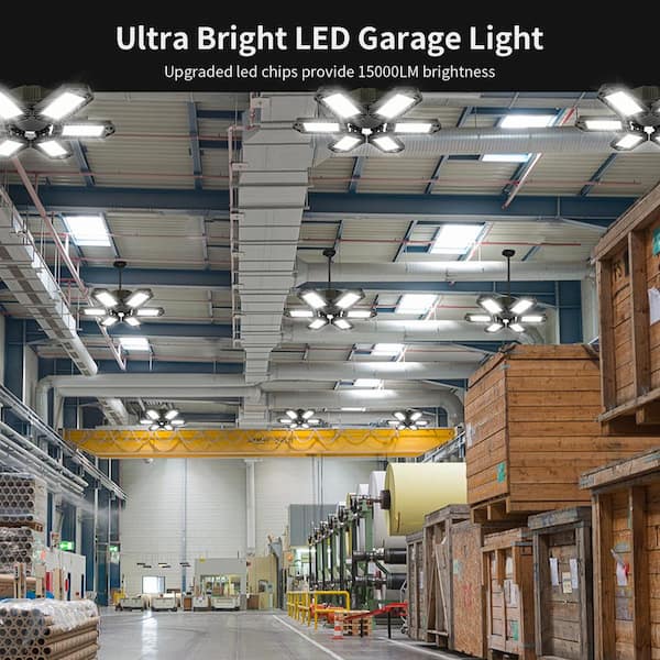 led cluster fixture garage