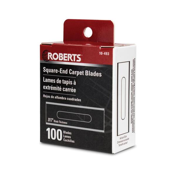 ROBERTS Professional Carpet Knife with Push Button for Quick Blade Change  10-252 - The Home Depot