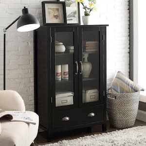 Gracie Black Storage Cabinet
