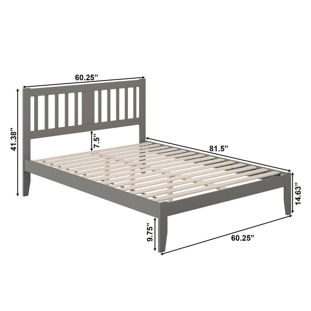 Tahoe Classic Queen Bed with USB Charger and Mission Headboard