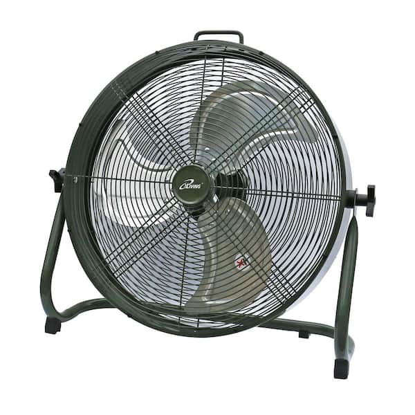 Barber servitrice glide iLIVING 18 in. Rechargeable Battery-Operated Camping Floor Fan, High  Velocity Portable Outdoor Fan with Built-in Lithium Battery ILG8RX18 - The Home  Depot