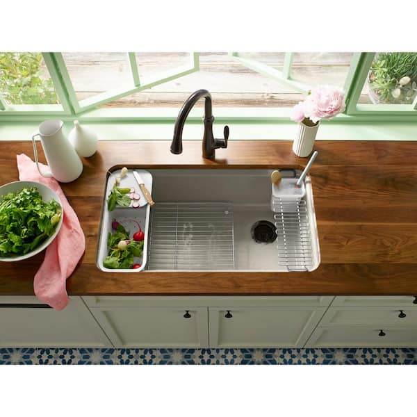 Riverby 14.13 in. x 18.56 in. Stainless Steel Sink Basin Rack