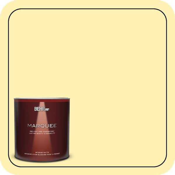 BEHR MARQUEE 1 qt. #P310-3 Firefly Matte Interior Paint & Primer