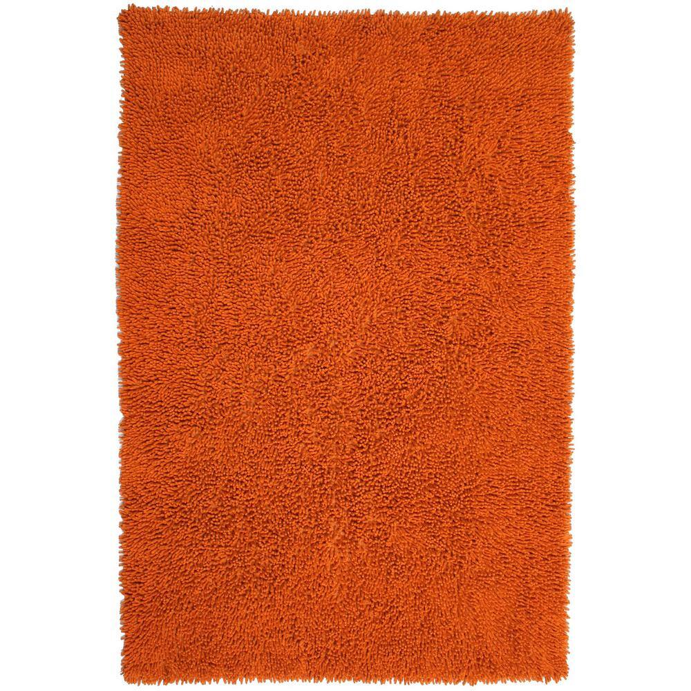 UPC 692789915462 product image for Copper Shag Chenille Twist 2 ft. 6 in. x 4 ft. 2 in. Accent Rug, Brown | upcitemdb.com