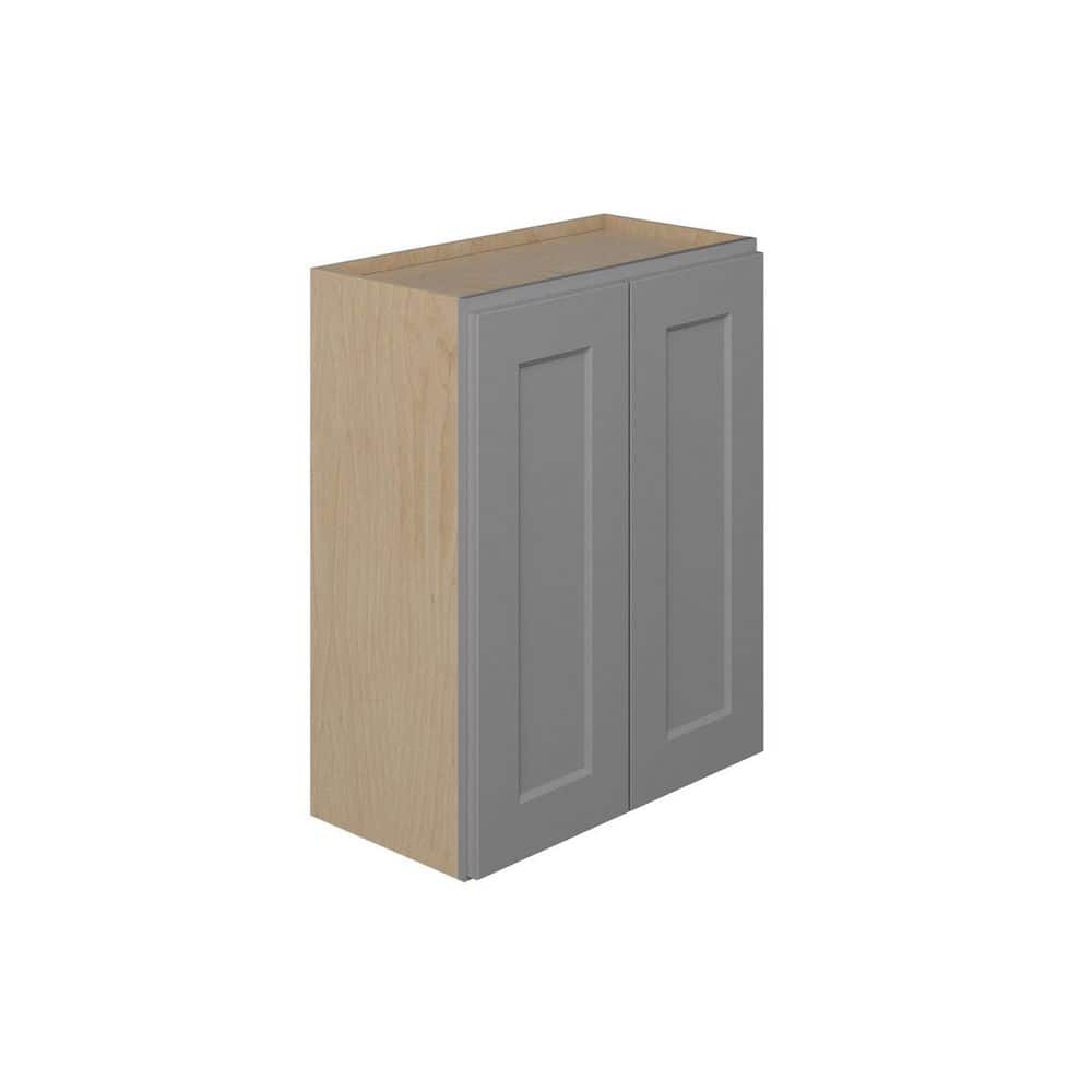 Cumberland Recessed 36 in. W x 30 in. H x 12 in. D Plywood Assembled Wall Cabinet in Painted Stratus price history on PriceWatchPro