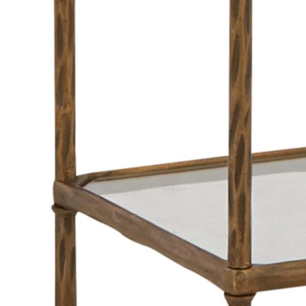 Signature DESIGN BY ASHLEY Ryandale 72.5 in. Tall Antique Brass