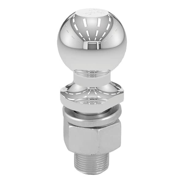 CURT 2-5/16 in. Trailer Ball (1-1/4 in. x 2-5/8 in. Shank, 10,000 lbs., Chrome, Packaged)