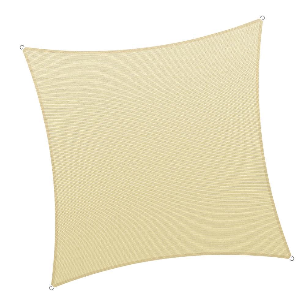 16 ft. x 20 ft. Rectangle Super Ring Sun Shade Sail 260 GSM Heavy Duty - Beige price history on PriceWatchPro