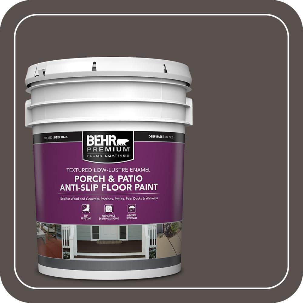 5 gal. #ECC-41-2 Willow Wood Textured Low-Lustre Enamel Interior/Exterior Porch and Patio Anti-Slip Floor Paint price history on PriceWatchPro