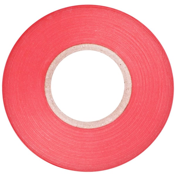80 ft., 6 MIL Red Plant Tie Tape (4-Rolls)