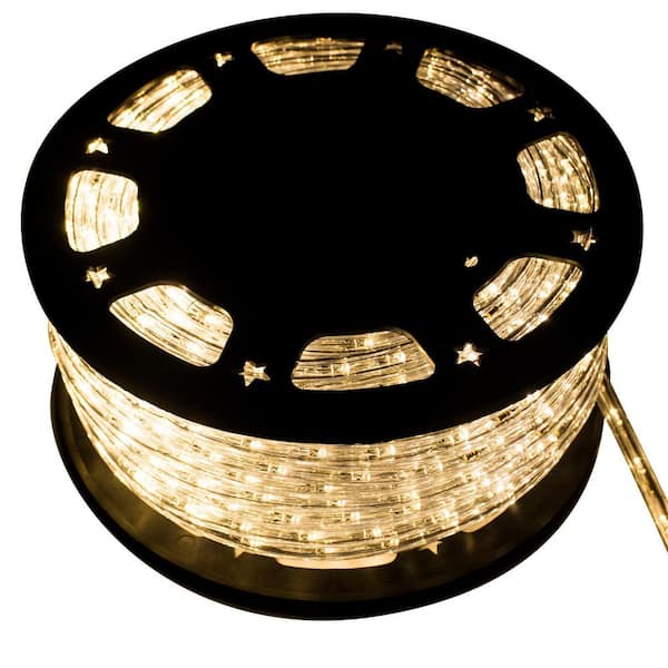 Outdoor 150 ft. 110-Volt Plug-In Warm White Color Changing Light LED Rope Light