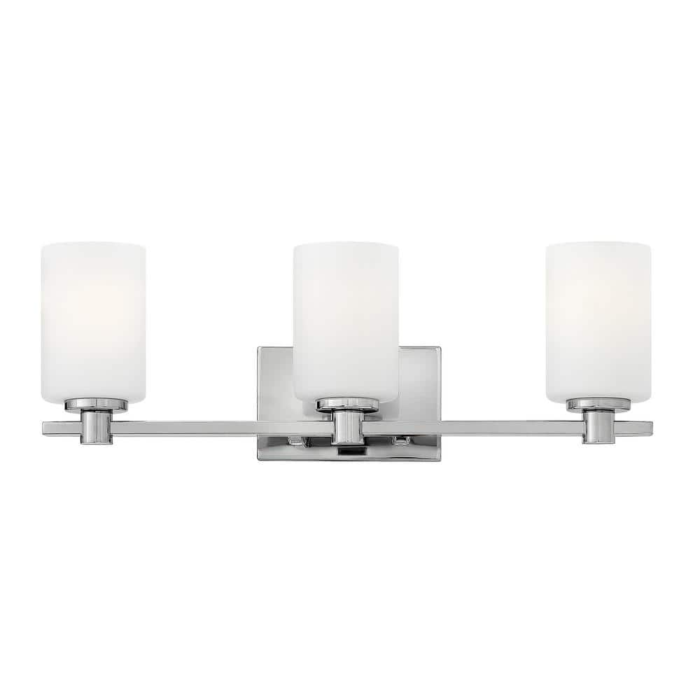 Karlie 22.5 in. 3-Light Chrome Vanity Light -  HINKLEY, 54623CM