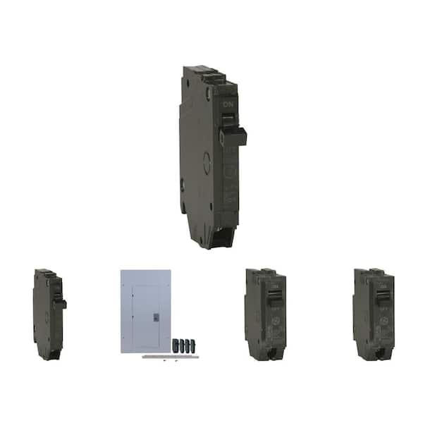 200 Amp 20-Space 40-Circuit Load Center Kit with 20 Amp 1/2 in. (THQP120) & 15 Amp 1/2 in. (THQP115) Breakers Combo
